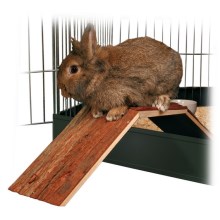 Trixie dřevěný most pro králíky a morčata 63 cm