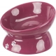 Trixie ergonomická miska pro kočky vínová 0,15 l/13 cm