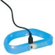 Trixie Flash USB plochý svítící obojek široký XS-S modrý ARCHIV