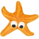 Trixie hvězdice oranžová, latex 23 cm