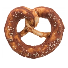 Trixie preclík z buvolí kůže a kachního masa 10 cm (75 g)