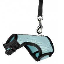 Trixie Soft postroj s vodítkem pro potkany MIX barev 12-18 cm Trixie Soft postroj s vodítkem pro potkany MIX barev 12-18 cm