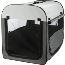 Trixie T-Camp MobileKennel 4 šedá 80 cm (deformované vnitřní výztuže)