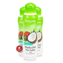 Tropiclean Oatmeal zklidňující šampon s Tea Tree olejem 355 ml