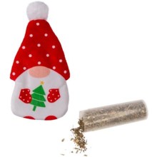 Vánoční hračka Kong Refillables Gnome pro kočky 10 cm