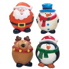Vánoční latexová hračka Happy Pet Festive MIX druhů 9 cm