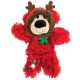 Vánoční plyšový medvěd Kong pro psy MIX barev vel. S/M ARCHIV