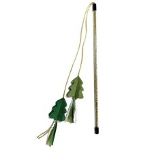 Vánoční vábnička Happy Pet pro kočky se stromečky 40 cm