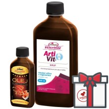 Vitar Veterinae ArtiVit sirup 500 ml + lososový olej 200 ml ZDARMA