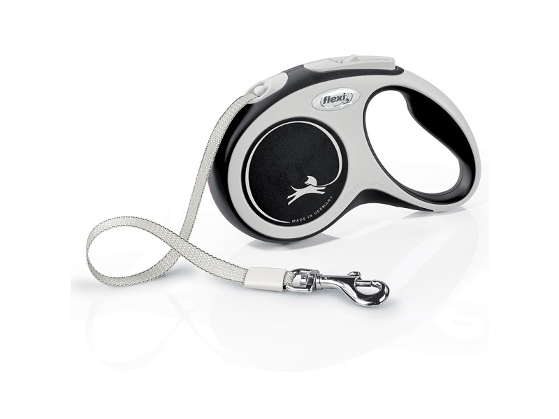 Vodítko Flexi Comfort XS pásek 3 m/12 kg černé