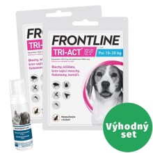 Výhodný set 2x Frontline Tri-Act spot-on pro psy M + Dárek Frontline ZDARMA Výhodný set 2x Frontline Tri-Act spot-on pro psy M + Dárek Frontline ZDARMA