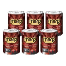 Výhodný set Marp Holistic Dog konzerva Pure Angus Beef 6x 400 g Výhodný set Marp Holistic Dog konzerva Pure Angus Beef 6x 400 g