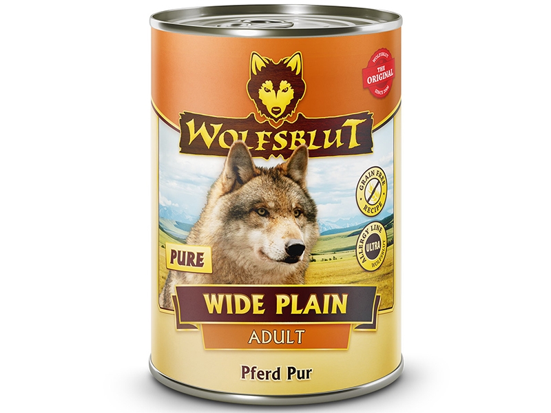 Wolfsblut Dog Adult Wide Plain Pure konzerva 395 g
