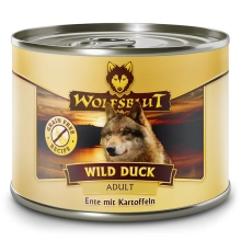 Wolfsblut Dog Adult Wild Duck konzerva 200 g