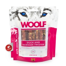 Woolf Duck & Rawhide Twister 100 g