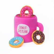ZippyPaws Burrow interaktivní hračka Donuty s kávou 20 cm