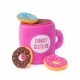 ZippyPaws Burrow interaktivní hračka Donuty s kávou 20 cm