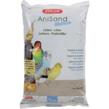Zolux AniSand Nature písek s mušlemi do ptačích klecí 4,6 kg (POŠKOZENÝ OBAL) 