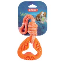 Zolux Samba trojúhelník pro psy oranžový 22,5 cm