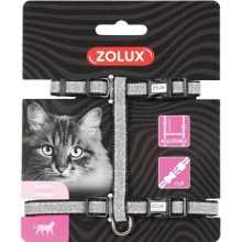 Zolux Shiny postroj pro kočky černý 25-45 cm